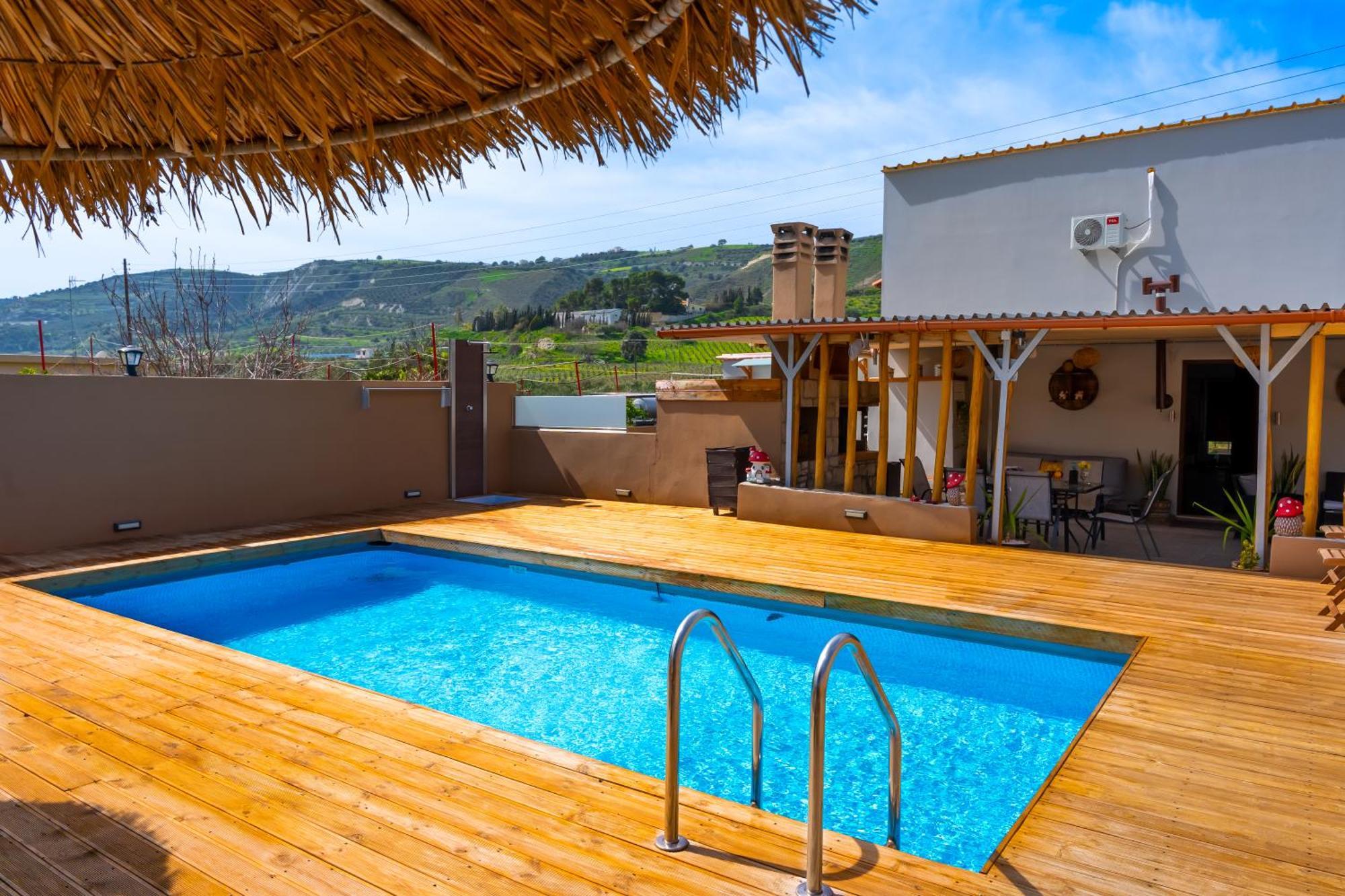 Countryhouse Villa With Pool & Private Parking Heraclión Exterior foto