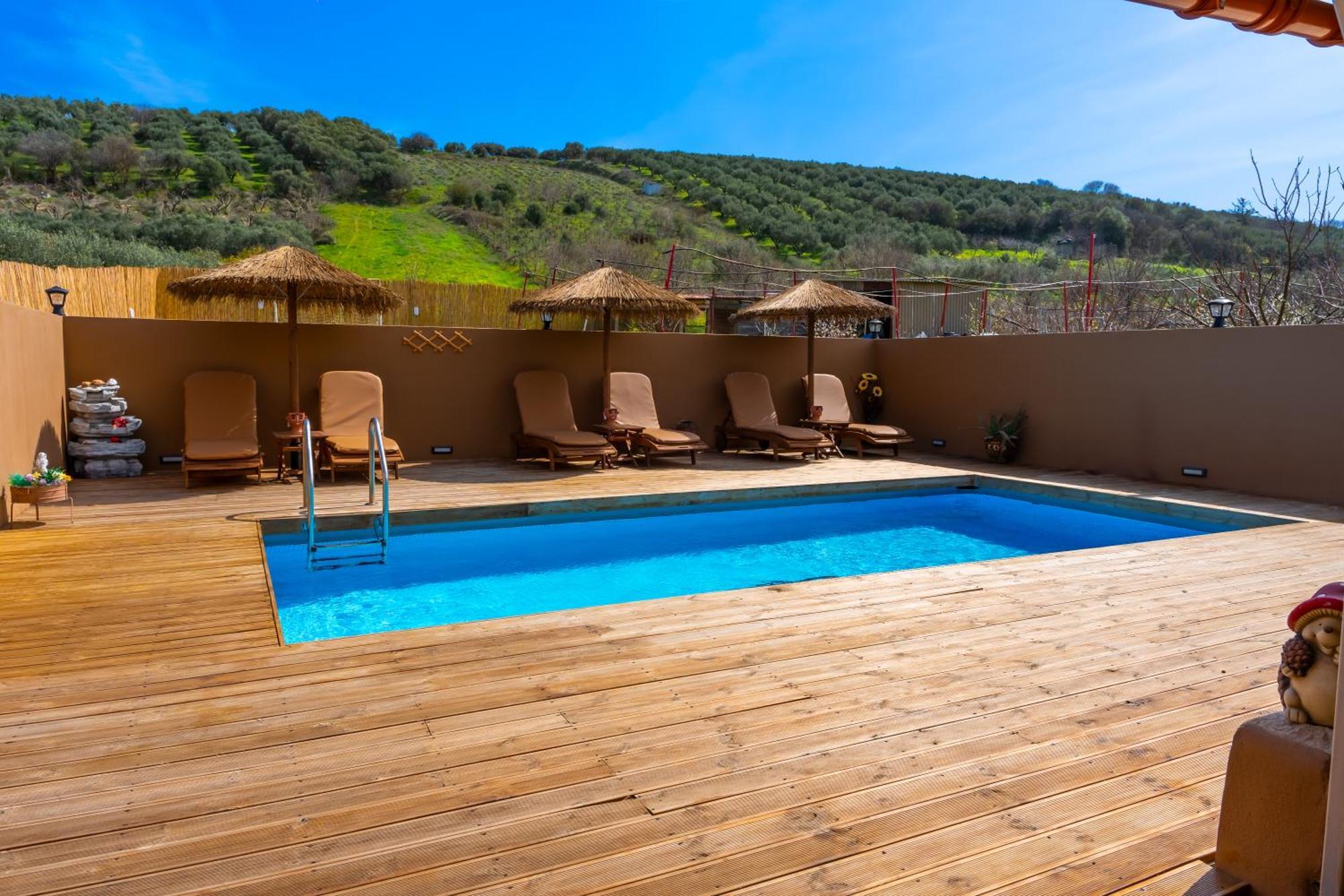 Countryhouse Villa With Pool & Private Parking Heraclión Exterior foto