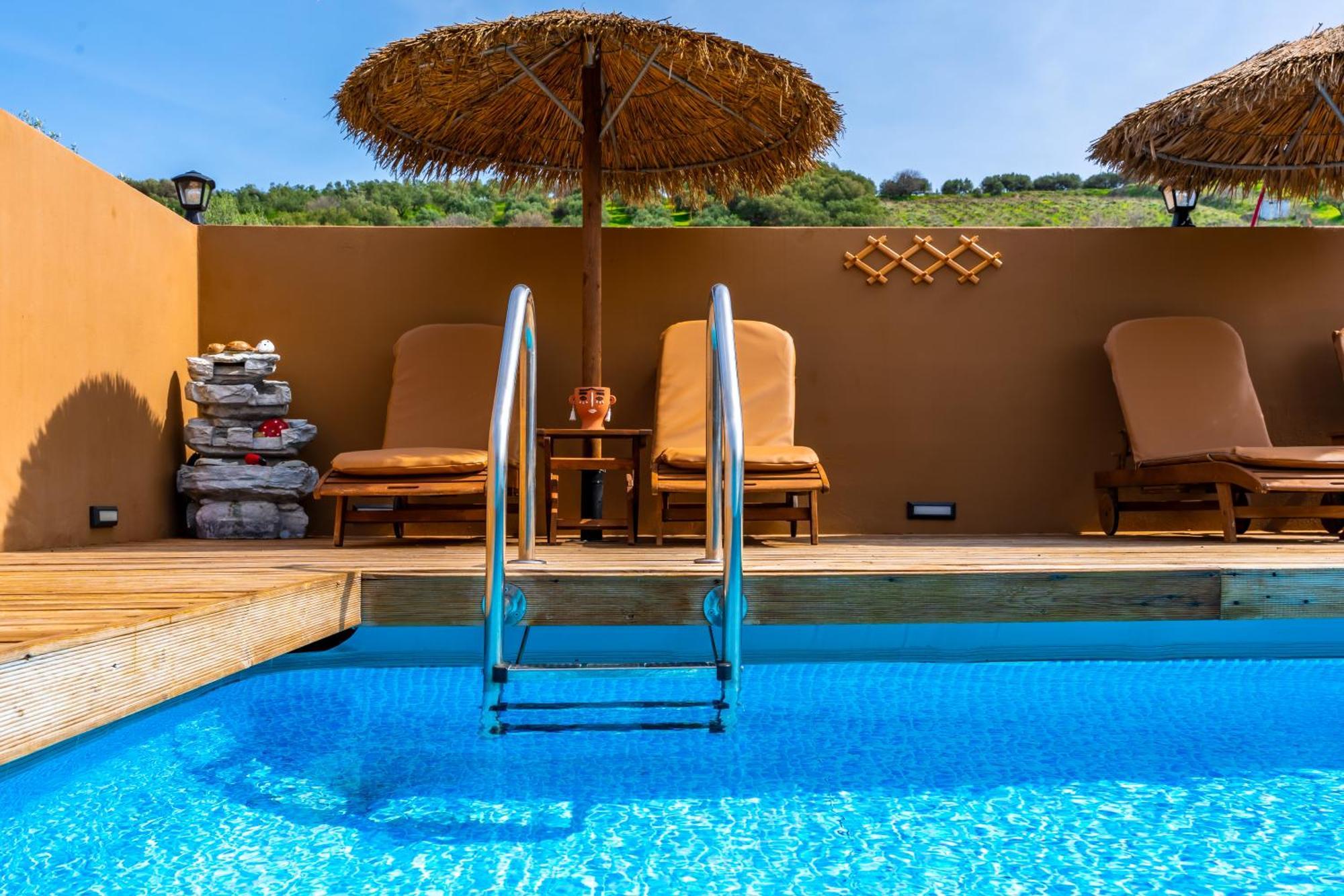 Countryhouse Villa With Pool & Private Parking Heraclión Exterior foto