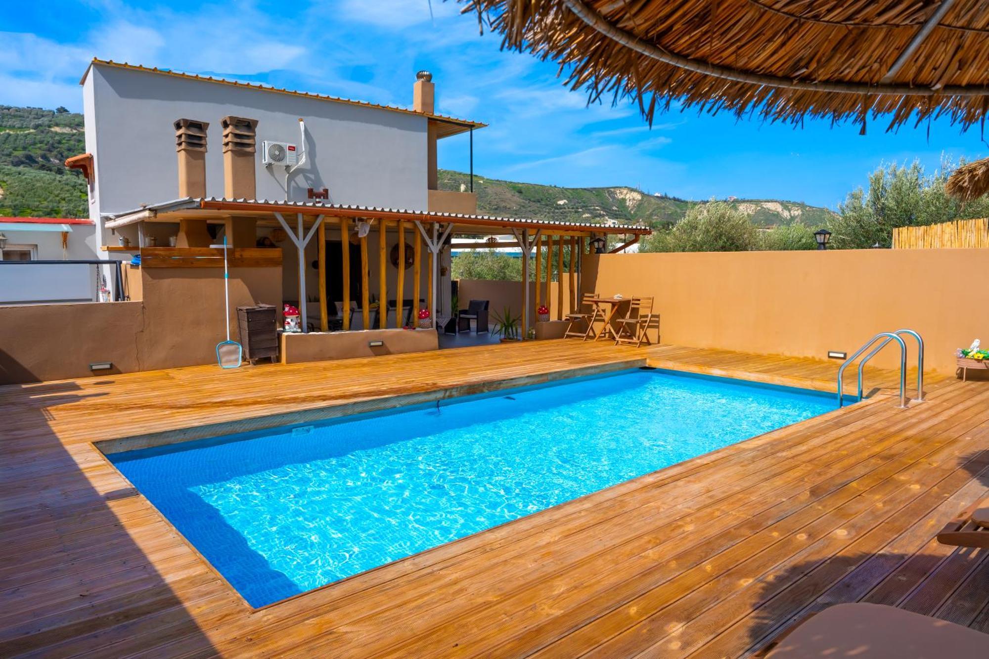 Countryhouse Villa With Pool & Private Parking Heraclión Exterior foto